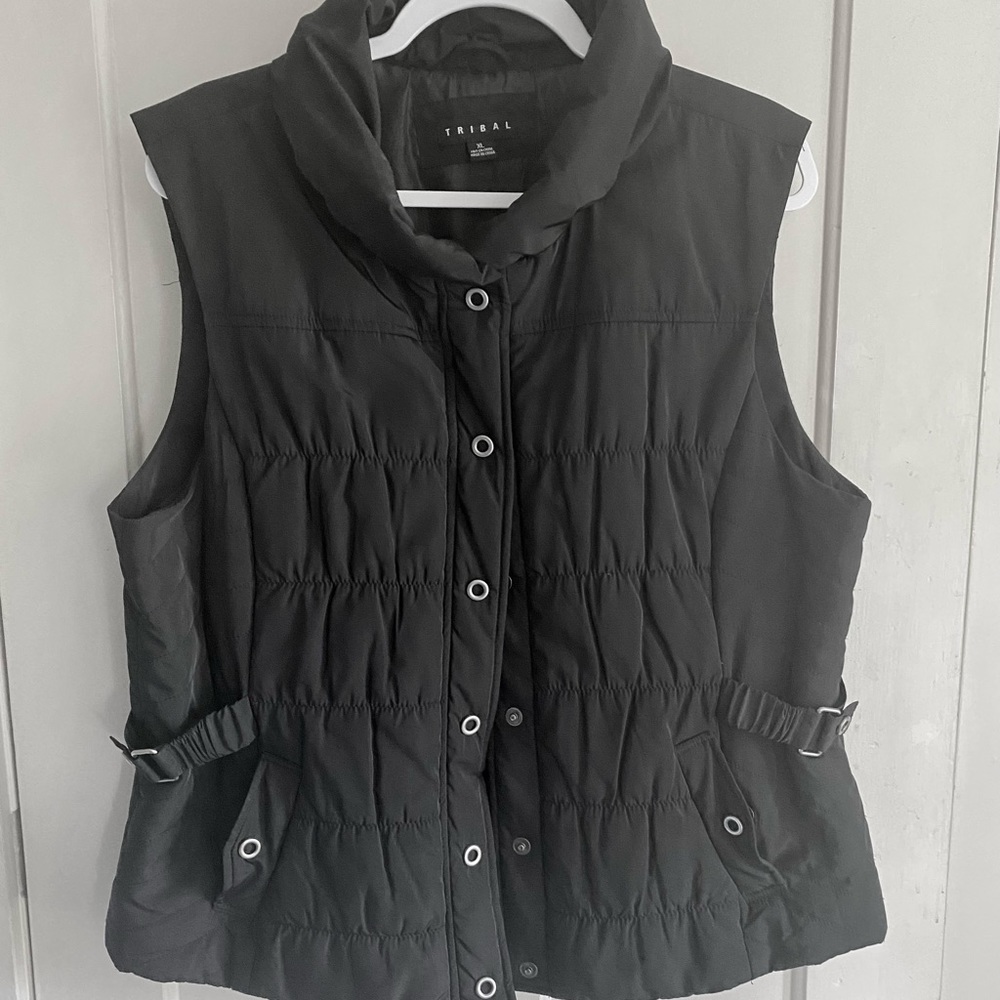 Tribal winter vest